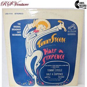 Vintage 1965 Tommy Steele "HALF A SIXPENCE" LP Album